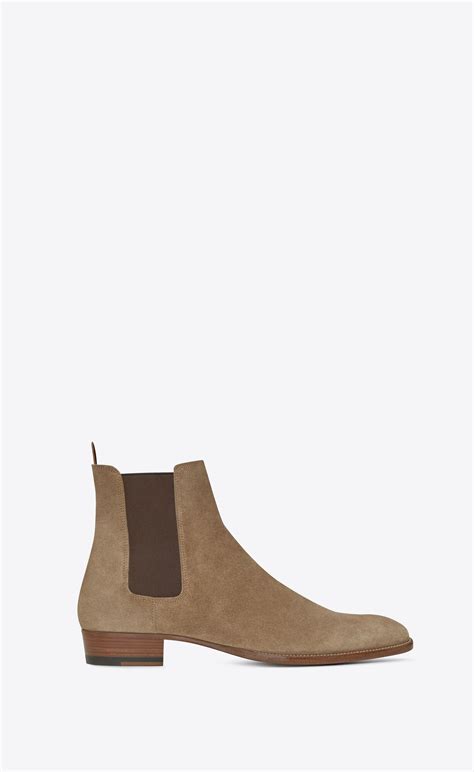 chelsea boots girls ysl|WYATT chelsea boots in suede .